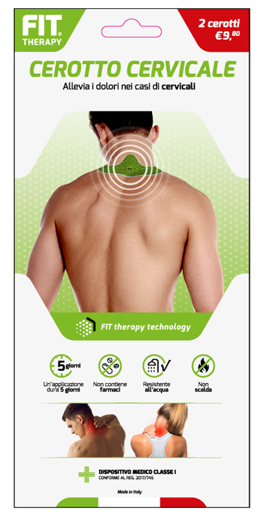 FIT THERAPY CEROTTO CERVICALE 2 PEZZI - Farmacia Murachelli Di Putelli dr. Giovanni