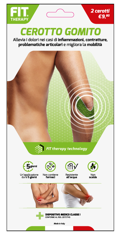 FIT THERAPY CEROTTO GOMITO 2 PEZZI - Farmacia Murachelli Di Putelli dr. Giovanni