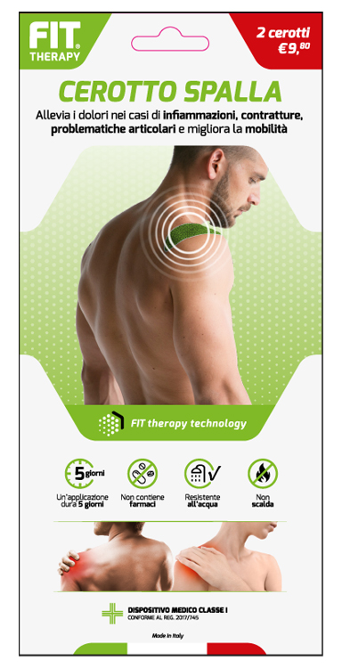 FIT THERAPY CEROTTO SPALLA 2 PEZZI - Farmacia Murachelli Di Putelli dr. Giovanni