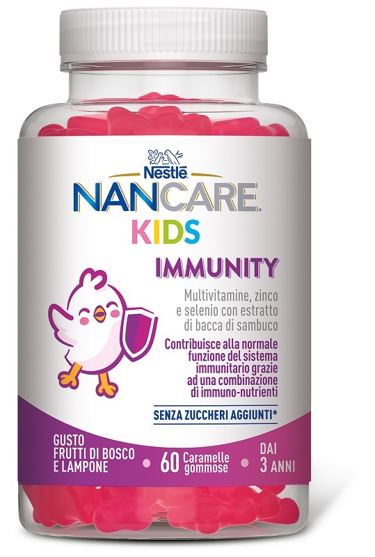 NANCARE KIDS IMMUNITY 60 GUMMIES - Farmacia Murachelli Di Putelli dr. Giovanni