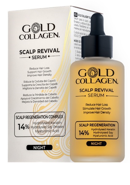 GOLD COLLAGEN SCALP REVIVAL SERUM 100 ML - Farmacia Murachelli Di Putelli dr. Giovanni