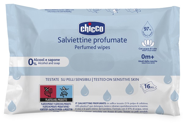 CHICCO SALVIETTE POCKET 16 PEZZI - Farmacia Murachelli Di Putelli dr. Giovanni