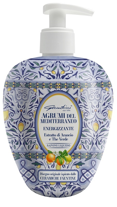 GANDINI SAPONE LIQUIDO FAENZA AGRUMI 500 ML - Farmacia Murachelli Di Putelli dr. Giovanni
