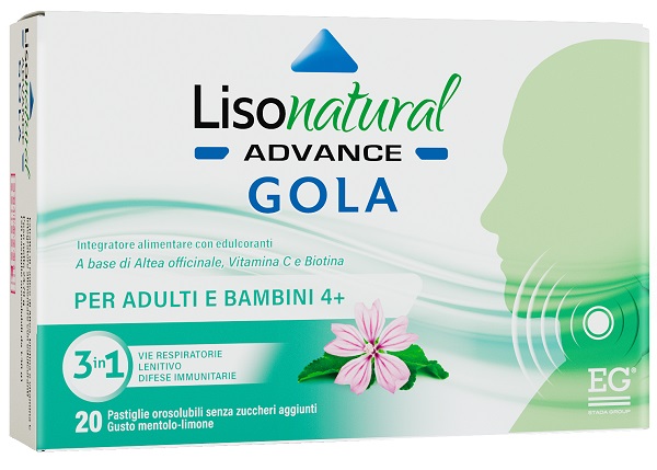 LISONATURAL ADVANCE GOLA 20 PASTIGLIE - Farmacia Murachelli Di Putelli dr. Giovanni
