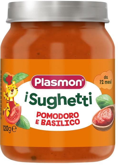PLASMON I SUGHETTI POMODORO E BASILICO 120 G - Farmacia Murachelli Di Putelli dr. Giovanni