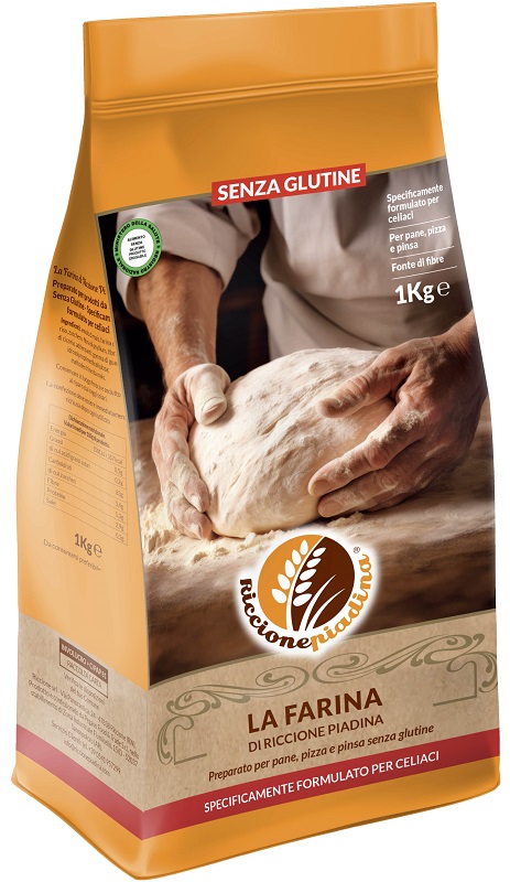 RICCIONE PIADINA FARINA PREPARATO PER PRODOTTI DA FORNO 1 KG - Farmacia Murachelli Di Putelli dr. Giovanni