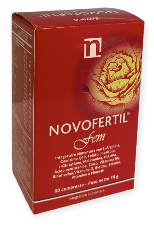 NOVOFERTIL FEM 60 COMPRESSE - Farmacia Murachelli Di Putelli dr. Giovanni