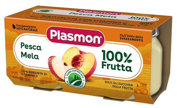PLASMON OMOGENEIZZATO PESCA MELA 160 G - Farmacia Murachelli Di Putelli dr. Giovanni
