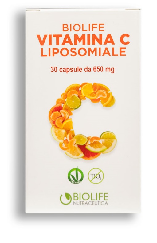 BIOLIFE VITAMINA C LIPOSOMIALE 30 CAPSULE - Farmacia Murachelli Di Putelli dr. Giovanni