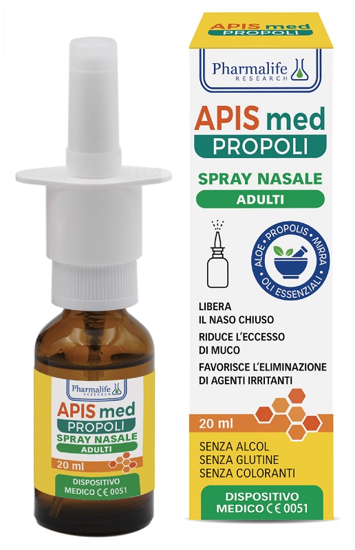 SPRAY NASALE APIS MED PROPOLI 20 ML - Farmacia Murachelli Di Putelli dr. Giovanni