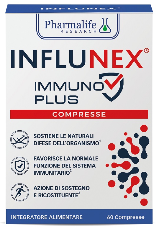 INFLUNEX IMMUNO PLUS 60 COMPRESSE - Farmacia Murachelli Di Putelli dr. Giovanni