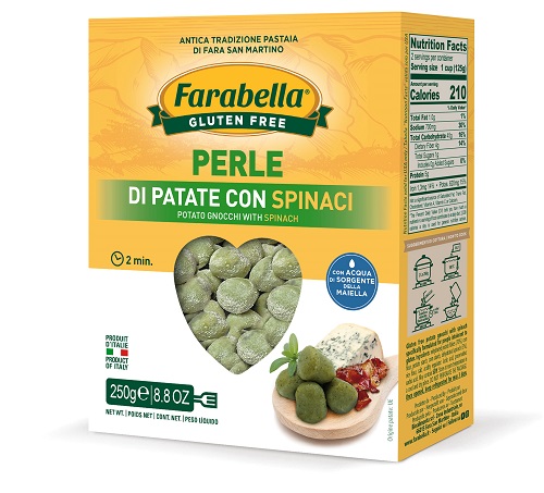 FARABELLA PERLE PATATE SPINACI 250 G - Farmacia Murachelli Di Putelli dr. Giovanni