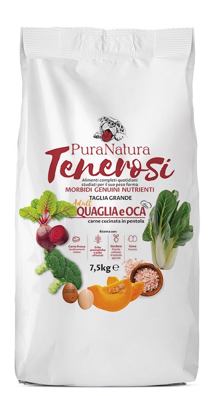TENEROSI XL ALLA QUAGLIA E OCA ADULT 7,5 KG - Farmacia Murachelli Di Putelli dr. Giovanni