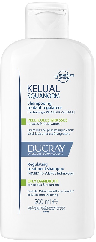 KELUAL SQUANORM SHAMPOO ANTI FORFORA GRASSA 200 ML - Farmacia Murachelli Di Putelli dr. Giovanni