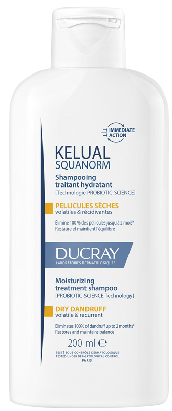 KELUAL SQUANORM SHAMPOO ANTI FORFORA SECCA 200 ML - Farmacia Murachelli Di Putelli dr. Giovanni