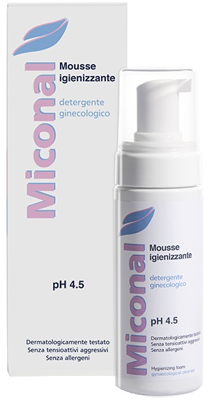 MICONAL MOUSSE IGIENIZZANTE 150 ML - Farmacia Murachelli Di Putelli dr. Giovanni