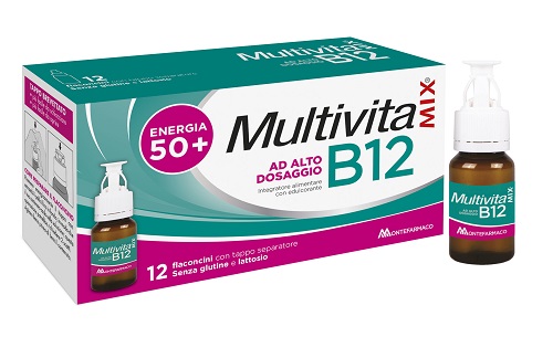 MULTIVITAMIX B12 12 FLACONCINI - Farmacia Murachelli Di Putelli dr. Giovanni
