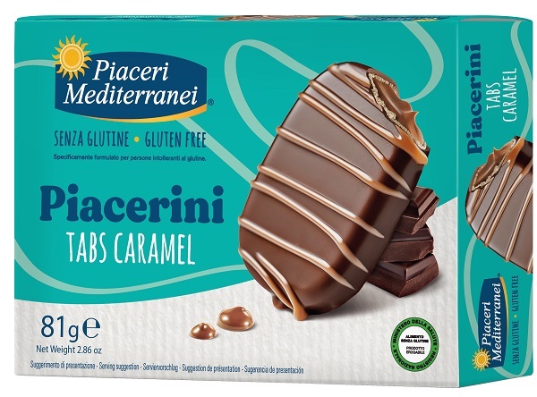 PIACERI MEDITERRANEI PIACERINI TABS CARAMEL 81 G - Farmacia Murachelli Di Putelli dr. Giovanni