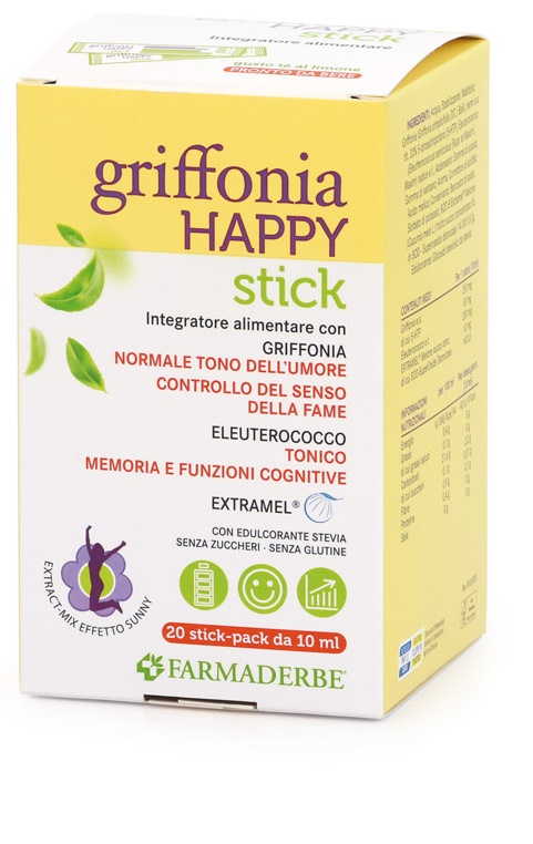 GRIFFONIA HAPPY 20 STICK 10 ML - Farmacia Murachelli Di Putelli dr. Giovanni