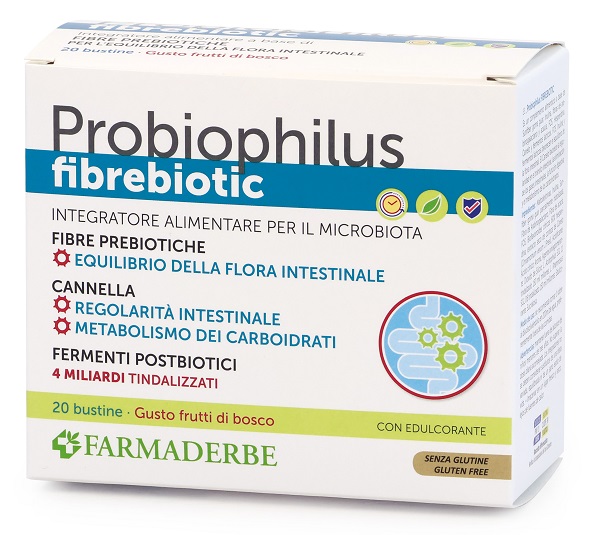 ROBIOPHILUS FIBREBIOTIC 20 BUSTINE 5 G - Farmacia Murachelli Di Putelli dr. Giovanni