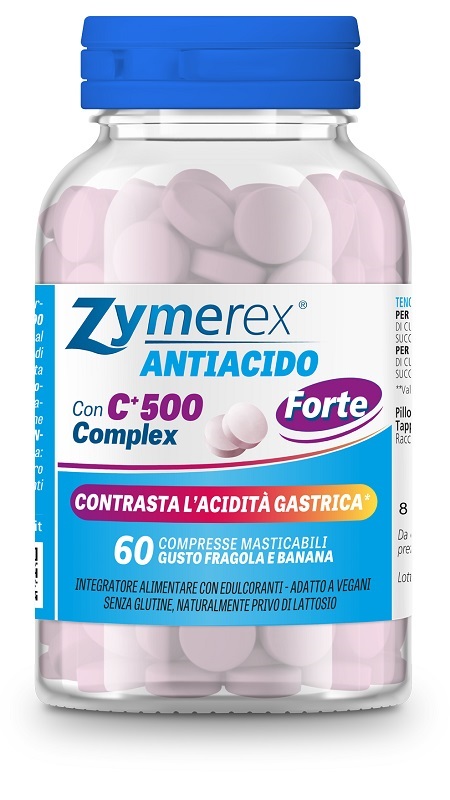 ZYMEREX ANTIACIDO FORTE 60 COMPRESSE MASTICABILI - Farmacia Murachelli Di Putelli dr. Giovanni