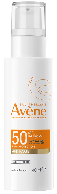EAU THERMALE AVENE SOLARE FLUIDO ANTI-ETA' SPF 50 40 ML - Farmacia Murachelli Di Putelli dr. Giovanni