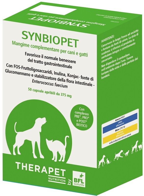 SYNBIOPET THERAPET 50 CAPSULE - Farmacia Murachelli Di Putelli dr. Giovanni