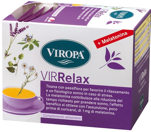 VIROPA VIR RELAX TISANA PASSIFLORA 15 FILTRI 6 G - Farmacia Murachelli Di Putelli dr. Giovanni