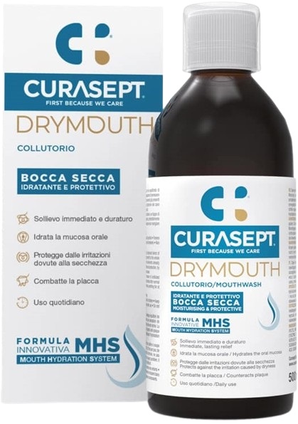 CURASEPT DRYMOUTH COLLUTORIO 500 ML - Farmacia Murachelli Di Putelli dr. Giovanni