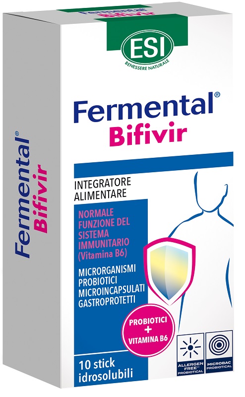 ESI FERMENTAL BIFIVIR 10 STICK IDROSOLUBILI - Farmacia Murachelli Di Putelli dr. Giovanni