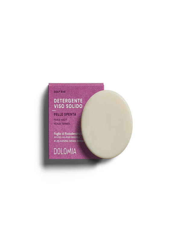 DOLOMIA SKINCARE PHYTO DEFENCE + NATALE 24 DETERGENTE VISO SOLIDO PELLE SPENTA ROSA - Farmacia Murachelli Di Putelli dr. Giovanni