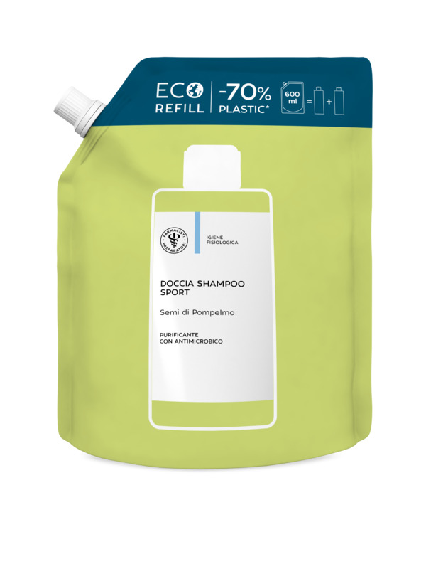 LFP DOCCIASPORT POMPELMO ECO REFILL 600 ML - Farmacia Murachelli Di Putelli dr. Giovanni