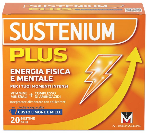 SUSTENIUM PLUS LIMONE E MIELE 20 BUSTINE DA 8 G - Farmacia Murachelli Di Putelli dr. Giovanni