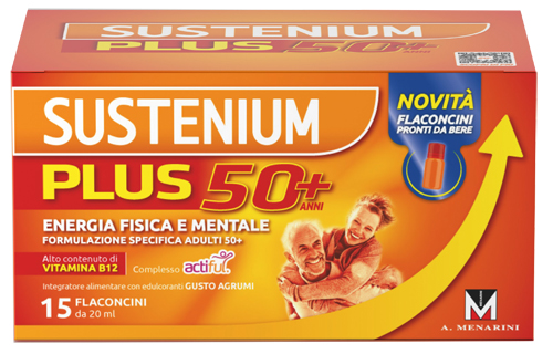 SUSTENIUM PLUS 50+ 15 FLACONCINI - Farmacia Murachelli Di Putelli dr. Giovanni