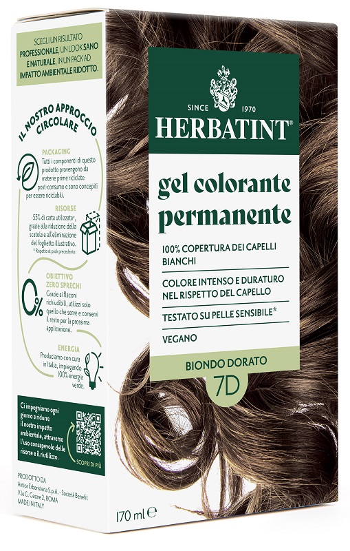 HERBATINT 7D BIONDO DORATO 170 ML - Farmacia Murachelli Di Putelli dr. Giovanni