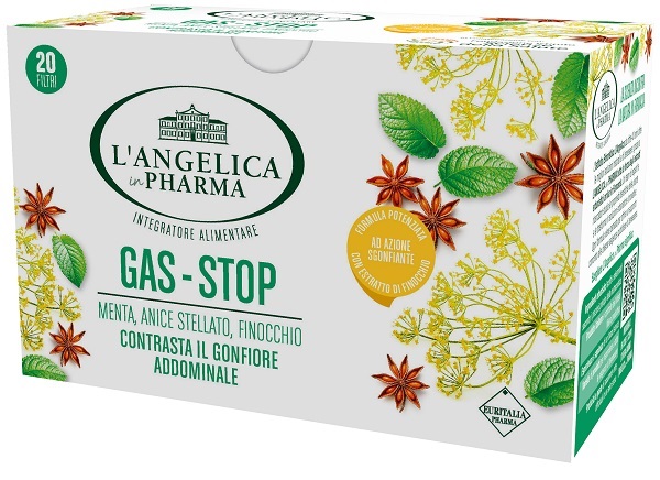 L'ANGELICA TISANA GAS STOP 20 FILTRI - Farmacia Murachelli Di Putelli dr. Giovanni