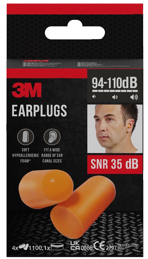 3M INSERTI AURICOLARI 1100 CON CUSTODIA 4 PAIA - Farmacia Murachelli Di Putelli dr. Giovanni