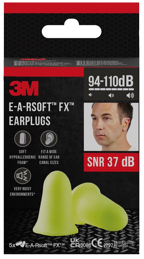 3M INSERTI AURICOLARI MORBIDI EARSOFT FX 5 PAIA - Farmacia Murachelli Di Putelli dr. Giovanni