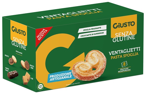 GIUSTO SENZA GLUTINE VENTAGLIETTI 80 G - Farmacia Murachelli Di Putelli dr. Giovanni