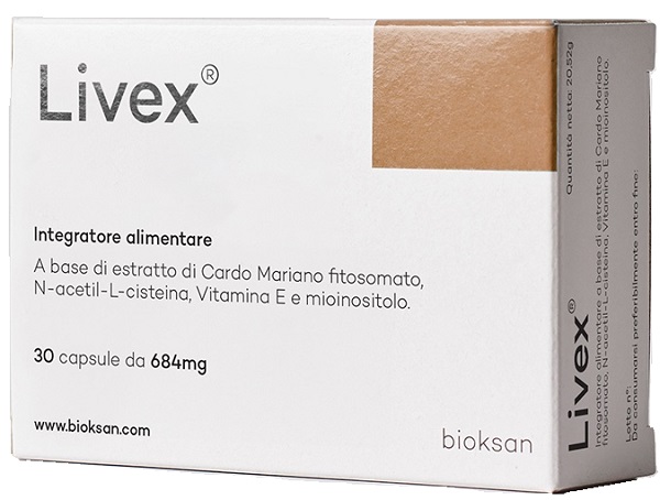 LIVEX 30 CAPSULE - Farmacia Murachelli Di Putelli dr. Giovanni
