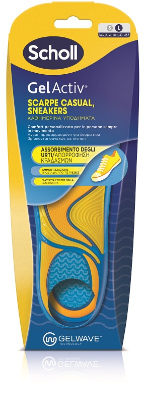 SCHOLL GELACTIV SCARPE CASUAL SNEAKERS MISURA LARGE NUOVA SERIE 2025 1 PAIO - Farmacia Murachelli Di Putelli dr. Giovanni