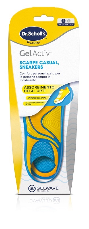 SCHOLL GELACTIV SCARPE CASUAL SNICKERS MISURA SMALL NUOVA SERIE 2025 1 PAIO - Farmacia Murachelli Di Putelli dr. Giovanni