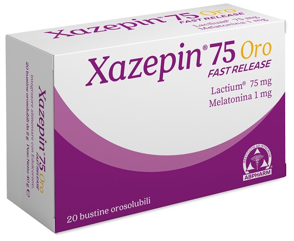 XAZEPIN 75 ORO FAST RELEASE 20 BUSTINE - Farmacia Murachelli Di Putelli dr. Giovanni