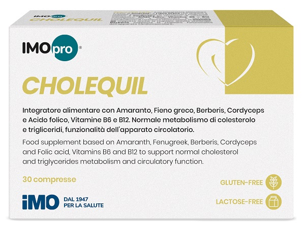 IMOPRO CHOLEQUIL 30 COMPRESSE NUOVA FORMULAZIONE - Farmacia Murachelli Di Putelli dr. Giovanni