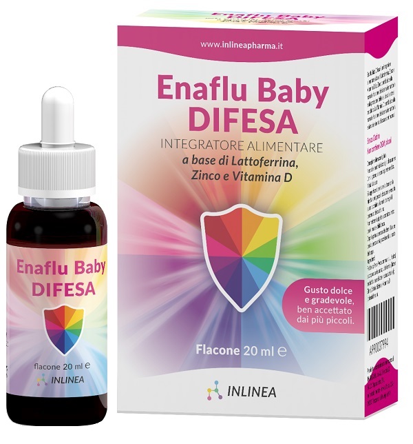 ENAFLU BABY DIFESA GOCCE 20 ML GUSTO DOLCE SENZA GLUTINE - Farmacia Murachelli Di Putelli dr. Giovanni