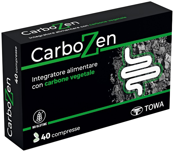 CARBOZEN 40 COMPRESSE SENZA GLUTINE - Farmacia Murachelli Di Putelli dr. Giovanni