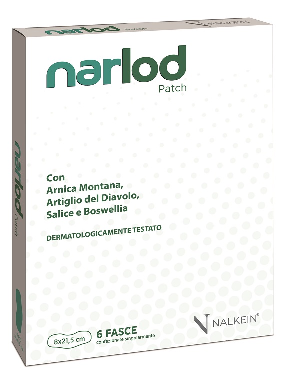 NARLOD PATCH 8X21,5 CM 6 PEZZI - Farmacia Murachelli Di Putelli dr. Giovanni