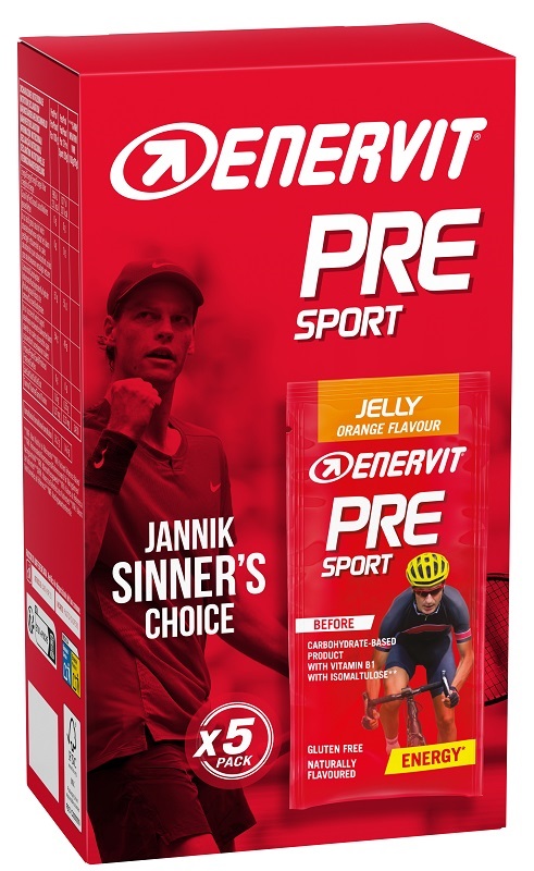 ENERVIT SPORT PRE SPORT JELLY ORANGE 5 BUSTINE 45 G - Farmacia Murachelli Di Putelli dr. Giovanni