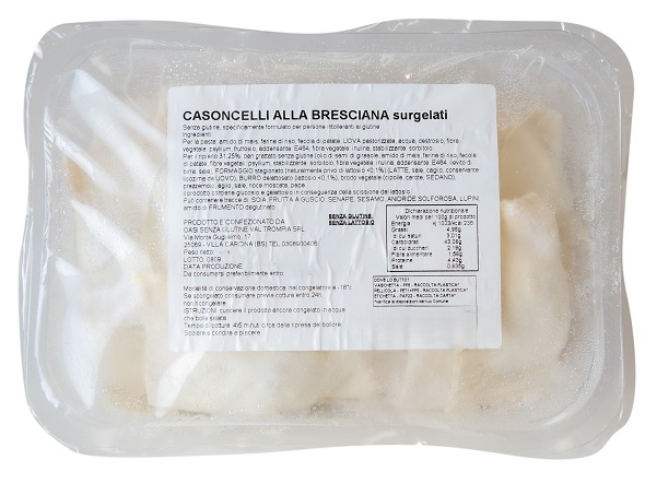 CASONCELLI BRESCIANA 250 G SENZA GLUTINE E LATTOSIO - Farmacia Murachelli Di Putelli dr. Giovanni