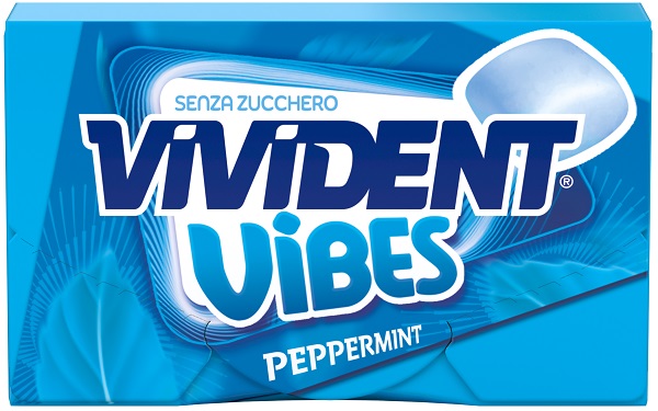 VIVIDENT VIBES PEPPERMINT 23 G SENZA GLUTINE CON EDULCORANTI - Farmacia Murachelli Di Putelli dr. Giovanni